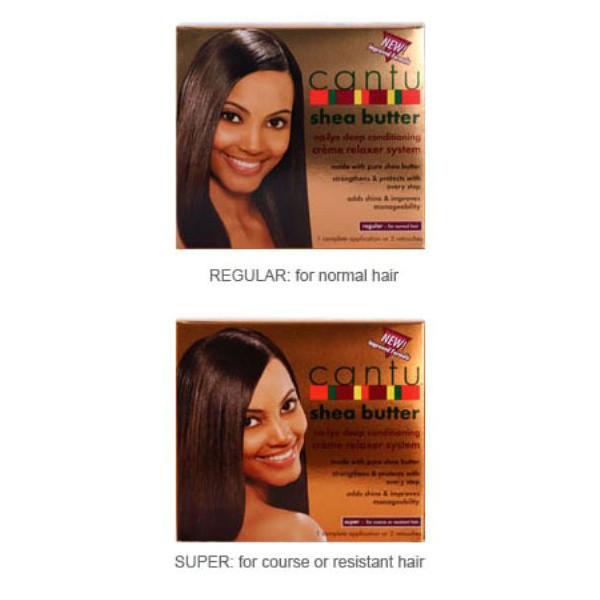 Cantu Shea Butter No-Lye Deep Conditioning Creme Relaxer Kit